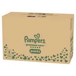Набір підгузки-трусики Pampers Premium Care Pants Розмір 3 (6-11 кг) 152 шт. - мініатюра 2