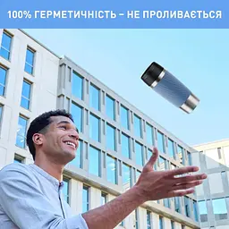 Термочашка Tefal Travel Mug Classic Twist 360 мл блакитна (N2024510) - мініатюра 10