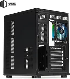 Корпус QUBE AQUARIUM ARGB BLACK AQUARIUM_GBNU3 - мініатюра 9