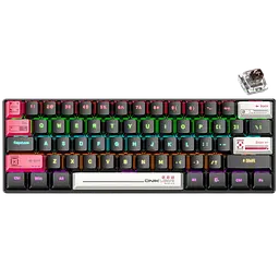 Клавіатура Onikuma G55 Tea Switch Black (G55-TS-B)