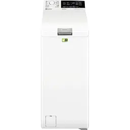 Пральна машина Electrolux вертикальна 6 кг 1300 A+++ 60 см дисплей пара інвертор білий