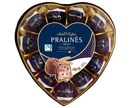 Цукерки Maitre Truffout Pralines Серце з кремовою начинкою 165 г