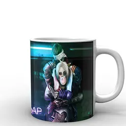 Кухоль GeekLand Джокер Joker Harley JK.02.017 330 мл білий - мініатюра 3