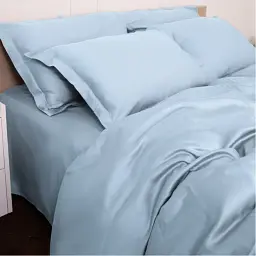 Комплект постільної білизни Mirson Tencel №04 Blue110х140 (2200009369506) - мініатюра 3
