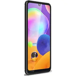 Чохол-накладка Toto Carbon Brush TPU Case Samsung Galaxy A31 Black - мініатюра 2