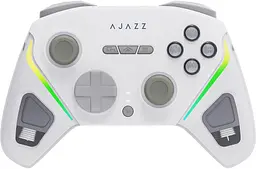Бездротовий геймпад Ajazz GP100S RGB із зарядною станцією білий (GP100S-W) - мініатюра 2