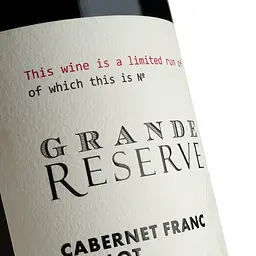 Вино Shabo Grande Reserve Каберне Фран Мерло Сапераві, червоне, сухе, 14,4%, 0,75 л - мініатюра 3