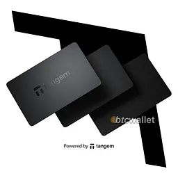 Криптогаманець Tangem Wallet 2.0 Stealth Black набір з 3 карток Чорний Стелс (TG128X3-SB) - мініатюра 3