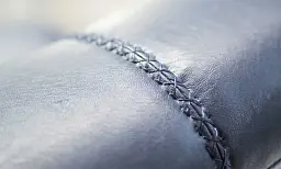 Стілець з екошкіри Софт сіро-синій - мініатюра 3