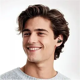 Бездротові навушники Hoco EA9 Clear Sound Clip-On True Wireless BT Headset чорні 6942007629188 - мініатюра 3