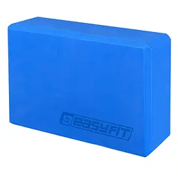 Блок для йоги EasyFit EVA Синій