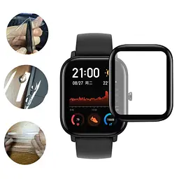 Захисна плівка Amazfeel для смартгодинника Amazfit GTS/GTS2 з рамкою 1 шт. - мініатюра 6