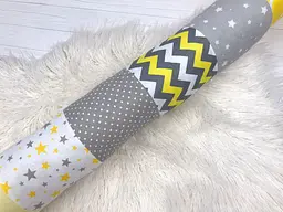 Бортик валик Moontime жовто-сіра "Собачка" - мініатюра 3