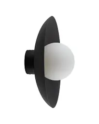 Бра, настінний світильник TK Lighting 10934 Slate G9 1x8W IP20 чорний