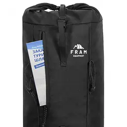 Рюкзак для мотузки Fram Olimpos Ropebag 30L чорний (1044-id_6858) - мініатюра 3