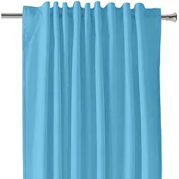 Штори на кухню та в кімнату Cosas Wave 180х270 см 2 шт небесний (Curtains_24Cloud_DUK) - мініатюра 2