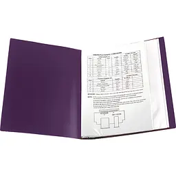 Дисплей-книга Axent A4 30 файлів сливова (1030-11-A) - мініатюра 3
