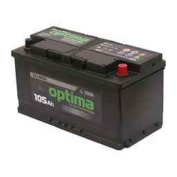 Автомобільний акумулятор Optima 6СТ-105 (-/+) Євро 12В 105Ач 900А - мініатюра 3