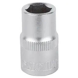 Торцева головка Sigma шестигранна коротка 1/2" 13мм CrV mid (6071131) - мініатюра 2