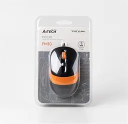 Миша A4Tech FM10 Black/Orange USB - мініатюра 5