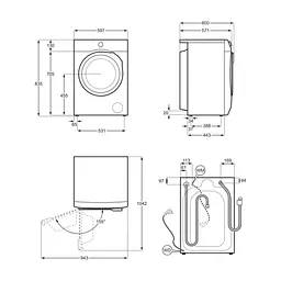 Стиральная машина Electrolux EW7W4492U - миниатюра 4