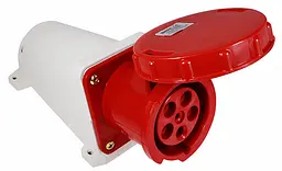 Розетка стаціонарна 63А P5 IP67 3P+N+PE ГС АСКО-УКРЕМ (A0080040008)