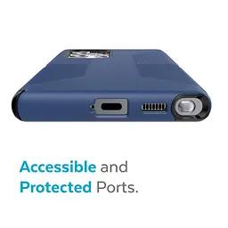 Чохол протиударний Speck Presidio2 Grip 144228-9128 для Samsung Galaxy S22 Ultra (6.8") Blue - мініатюра 3