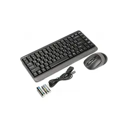 Комплект A4Tech FG1110 Wireless Grey (FG1110 Grey) - мініатюра 2