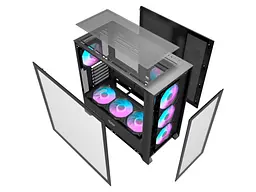 Корпус DarkFlash DRX90 Glass Black - мініатюра 12