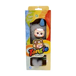 М'яка іграшка Tangle з кільцем diudiu baby Furry Bear Sesame Snow (HWTANGLE02D01-GD06) - мініатюра 3