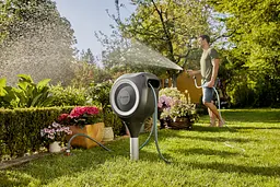 Котушка зі шлангом Gardena RollUp M Automatic наземна 20 м (18616-20) - мініатюра 7