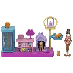 Ігровий набір Barbie Mini BarbieLand Заклади міста в асортименті (JCR29) - мініатюра 4