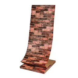 R179-2-20 Панель стінова Sticker Wall в рулоні 3D 700х19600х2мм Коричневий SW-00002280