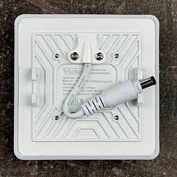 Світильник LED даунлайт Violux SPACE 6W 4200K квадрат IP20 (100200) - мініатюра 6