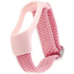 Ремінець Braided Buckle Enhanced Mi Band 3/4/5/6/7 Рожевий