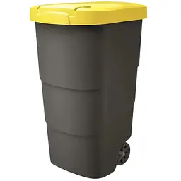 Бак для сміття Prosperplast Wheeler 110 л антрацит (5905197462899)
