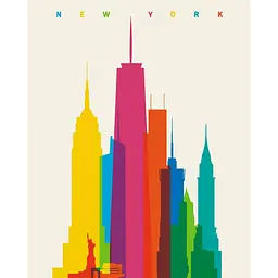 Картина по номерам ArtCraft NYC 11234-AC 40х50 см