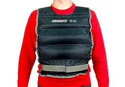 Жилет для обтяження EasyFit 10 кг (EF-VST-10) - мініатюра 4