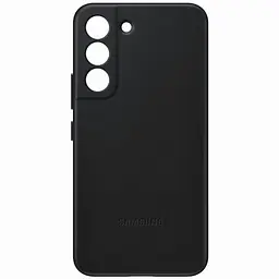 Чохол-накладка Samsung Leather Cover для Samsung Galaxy S22 SM-S901 Black (EF-VS901LBEGRU) - мініатюра 4