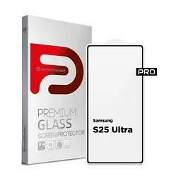 Скло захисне Armorstandart Pro Samsung S25 Ultra Black (ARM81613)
