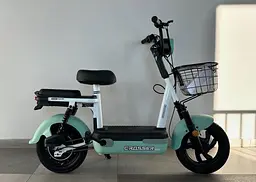 Електроскутер двомісний Crosser Mini+Pas-система зелений - мініатюра 3