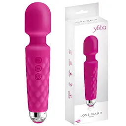 Вібромасажер Yoba Love Wand 20 см (рожевий) - мініатюра 2