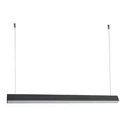 Система лінійна LED Brille 33-122 FLF-80 25W NW BK 1.2 м підвісна