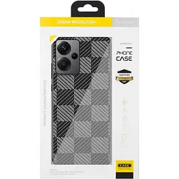 Чохол TPU+PC Grid для Xiaomi Redmi Note 13 Pro+ Cube - мініатюра 2