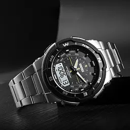 Наручний годинник чоловічий 1370SI Silver Skmei acs0030785 - мініатюра 4