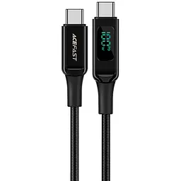 Кабель USB 2.0 Type-C M-M, 2 м, 100W, with display, C6-03 Acefast