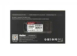 SSD Kingspec 128GB M2 PCIe Gen3 NVMe 2280 - мініатюра 2