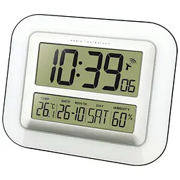 Годинник настінний Technoline WS8006 Silver (WS8006) - мініатюра 1