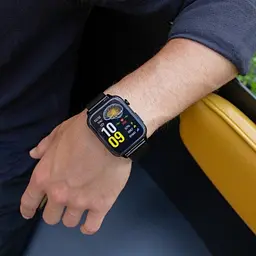 Розумний наручний смарт годинник Smart F100 (Black) - мініатюра 2