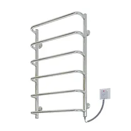 Електрична рушникосушарка Kosser Скоба 800x500/6 ЕR рег. ДС10ER, Хром, Праве